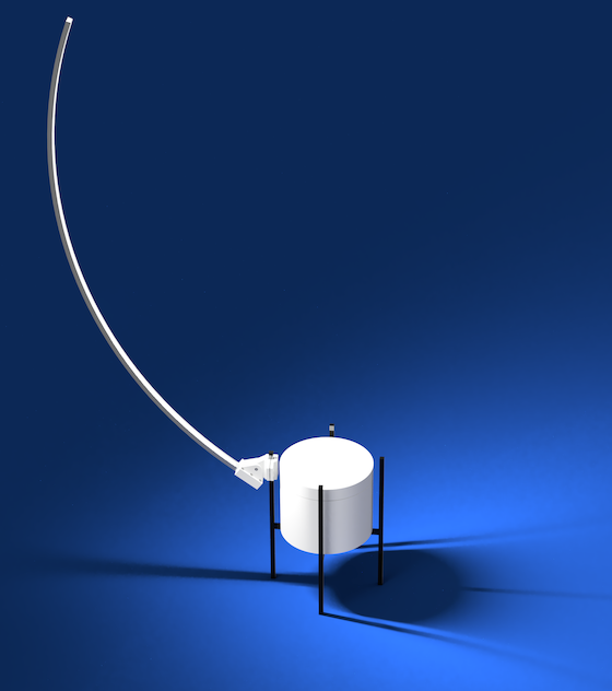 rotating platform and lamp assembly